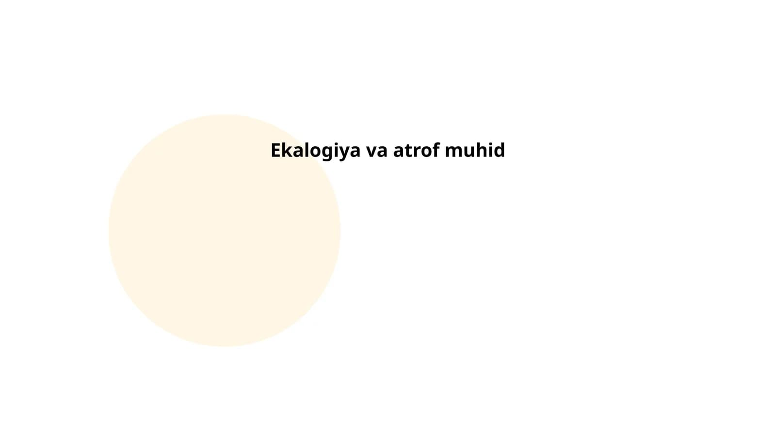 Ekologik muvozanat
