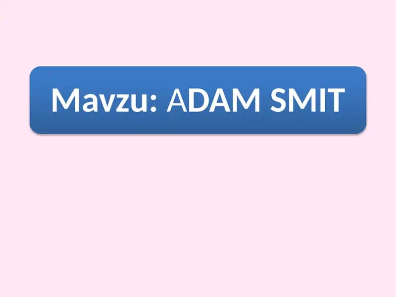 AdamSmithayoti