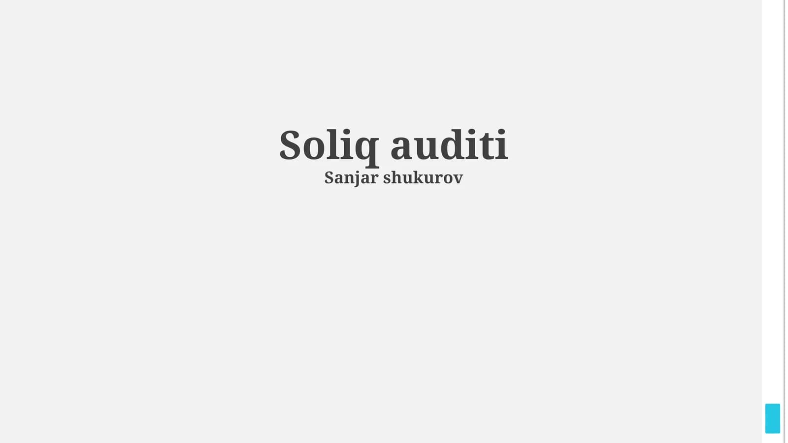 Soliq auditi