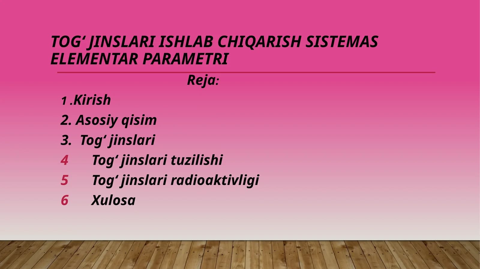 Togʻjinslari