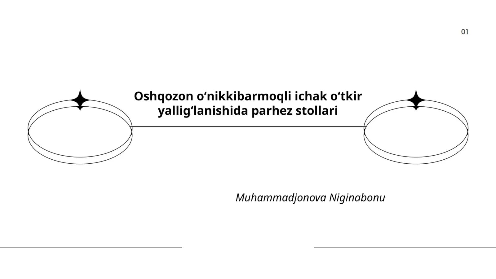 Oshqozon oʻnikkibarmoqli ichak oʻtkir yalligʻlanishida parhez stollari