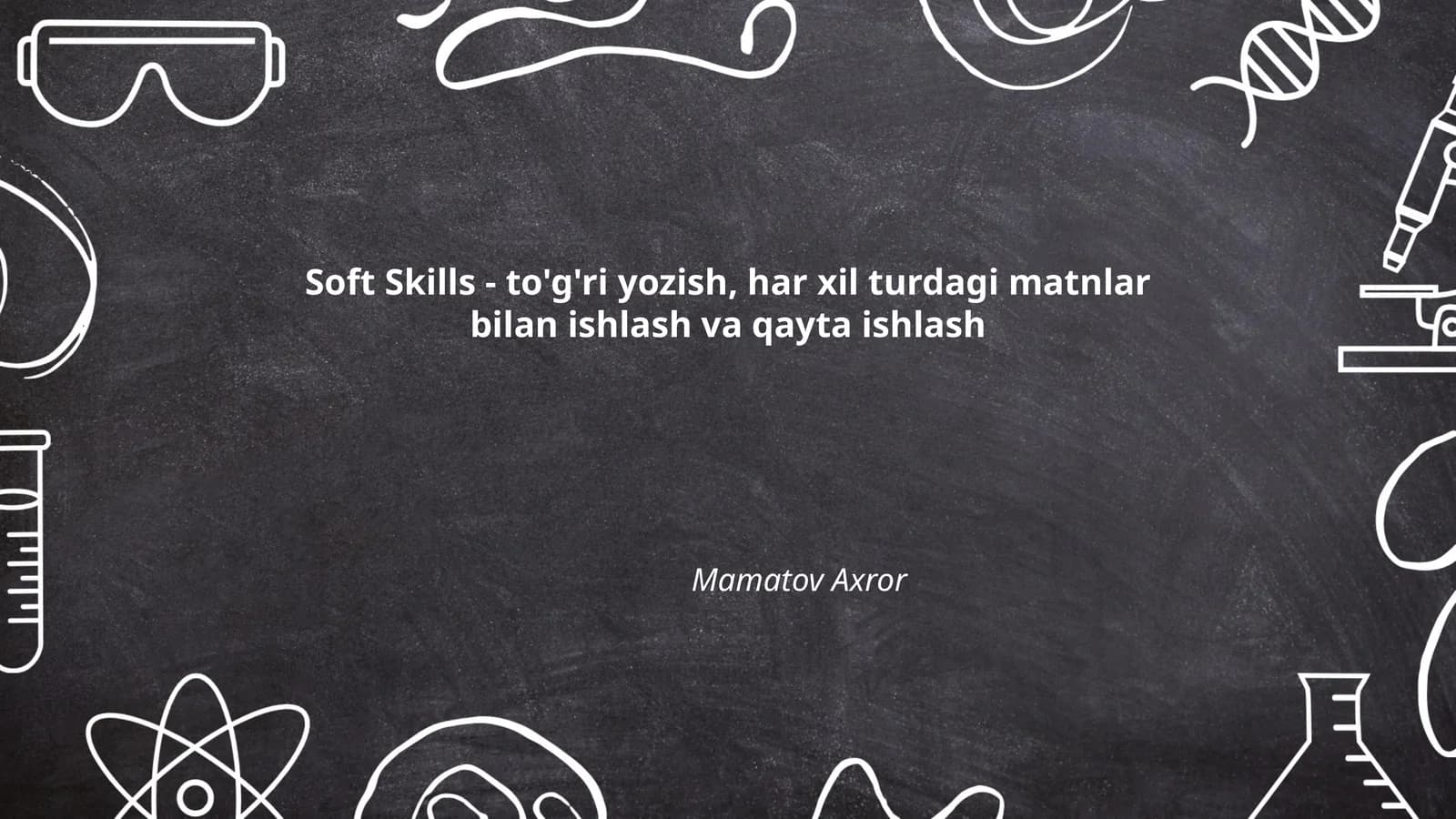 O'zbek tilida to'g'ri yozish qoida va qoidalari