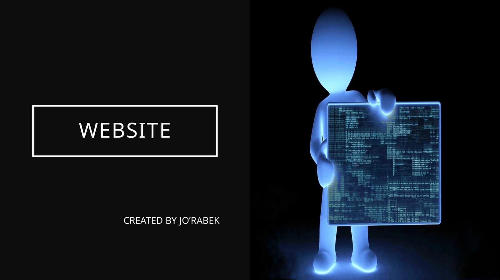 about websites…