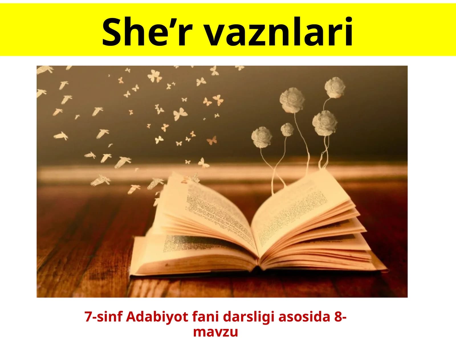 7-sinf She'r vаznlari