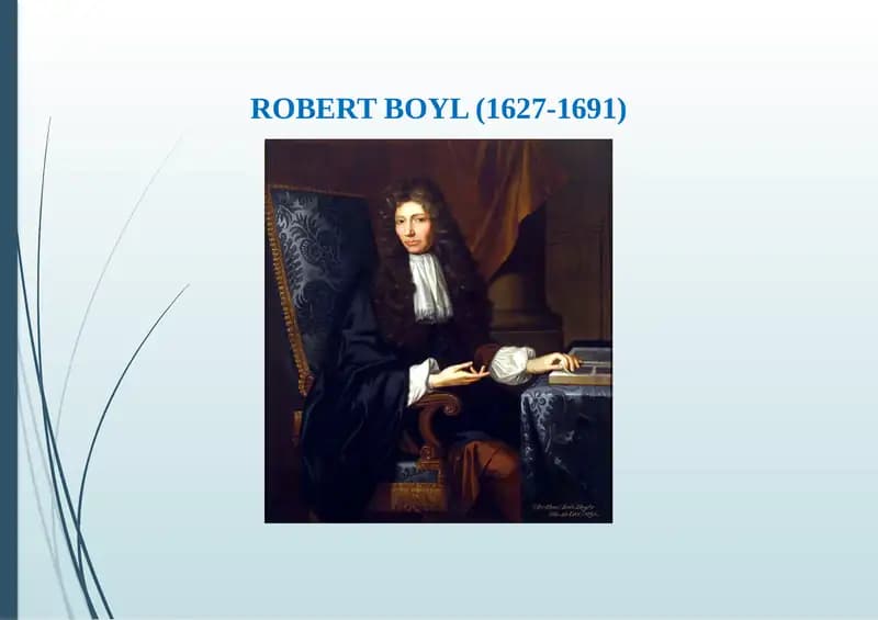 ROBERT BOYL (1627-1691)