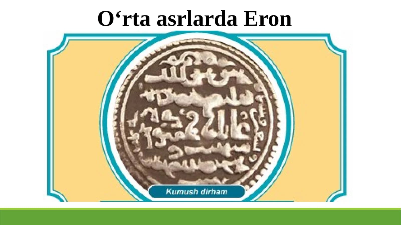 Eronda Ijtimoiy-Siyosiy Vaziyat va Mo‘g‘ullari Stilosi