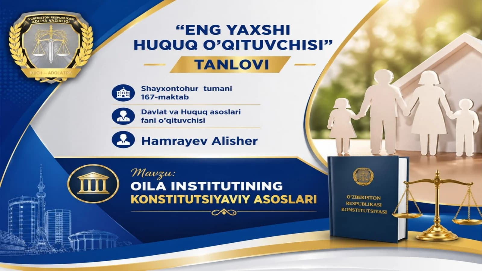 Oila institutining Konstitutsiyaviy himoyasi