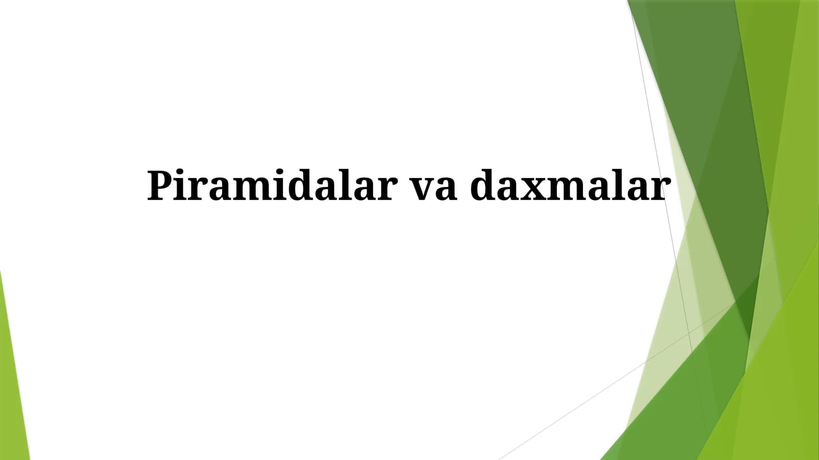 Piramidalar va Kriptalar: Ta'riflar, Turlari va Tarixiy Ahamiyati