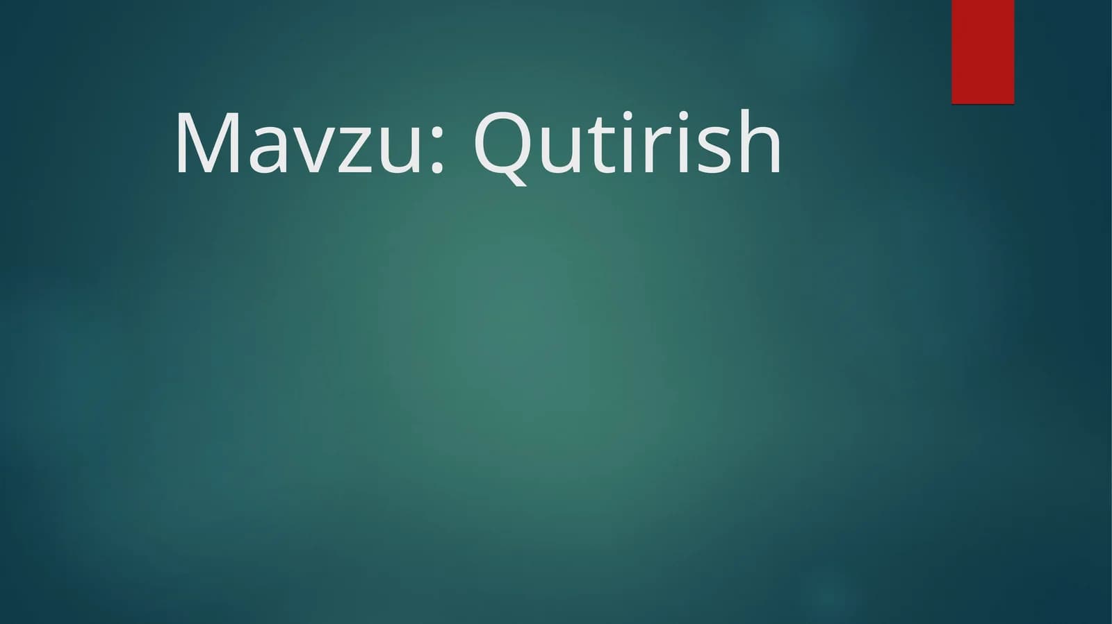 Qutirish