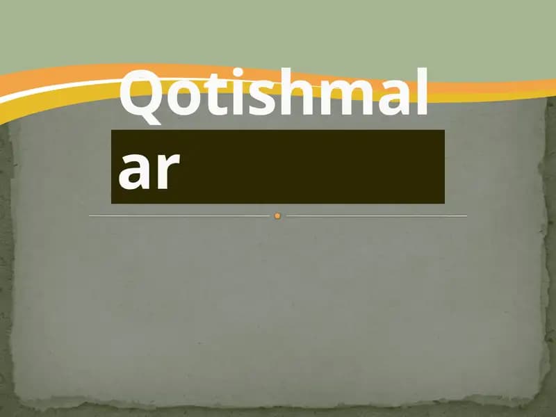 Qotishmalar