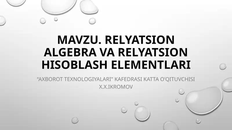 Relyatsionalgebra