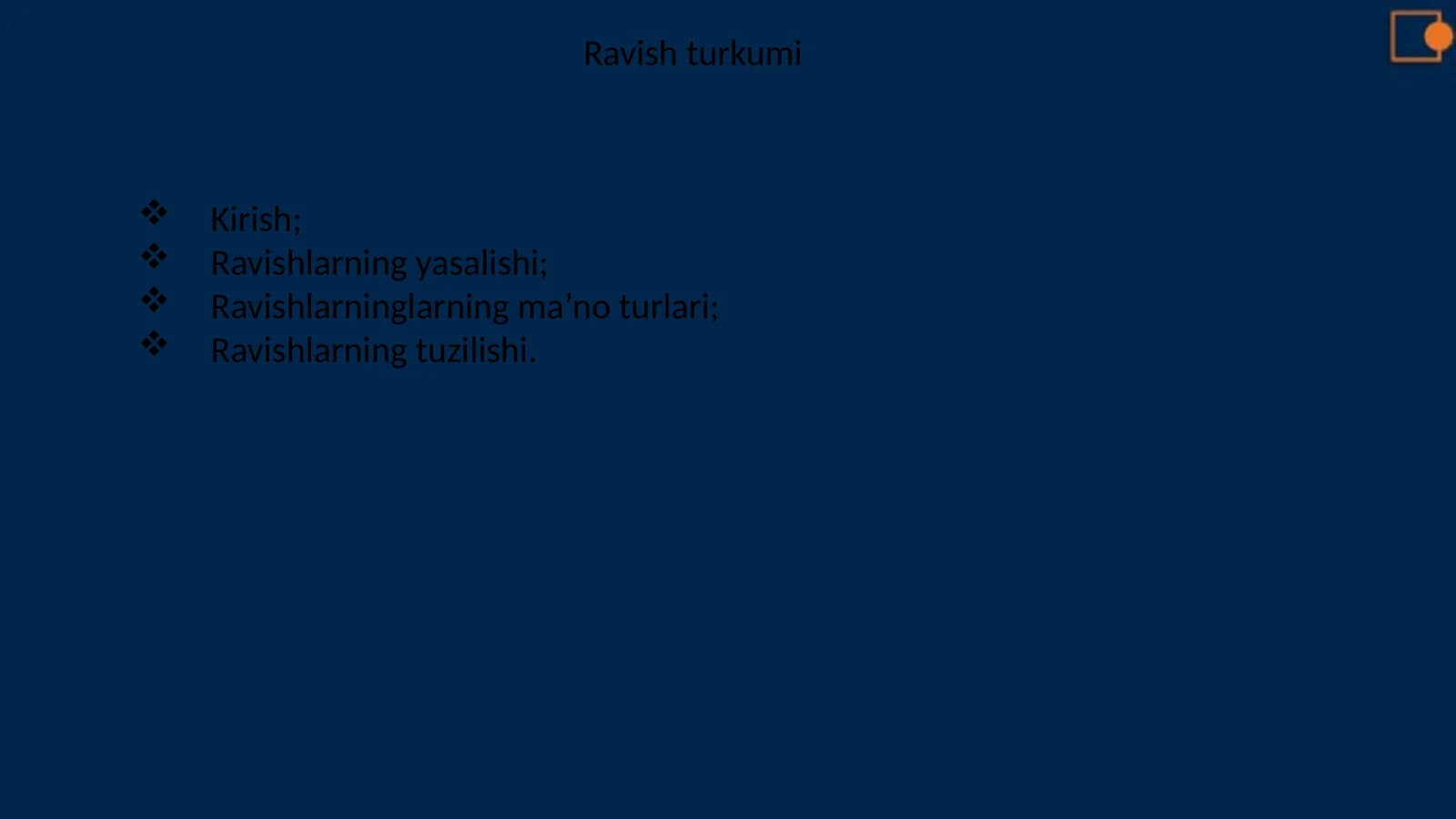 Ravish turkumi