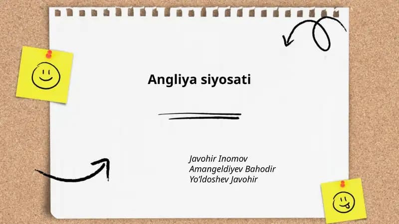 Angliya siyosati