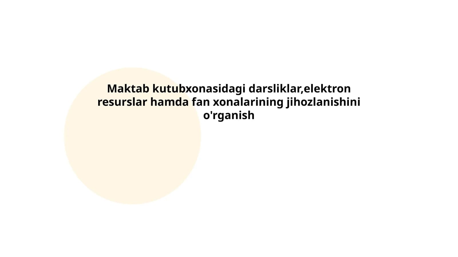 Maktab kutubxonasidagi mavjud darsliklar