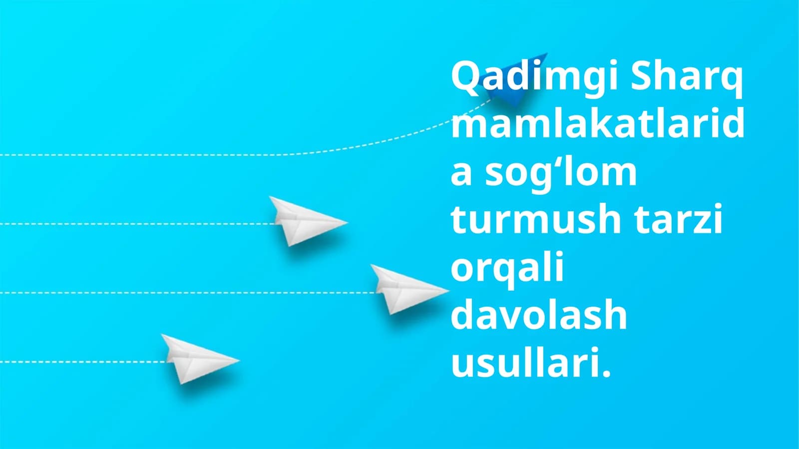 Qadimgi Sharq mamlakatlarida sog‘lom turmush tarzi orqali davolash usullari