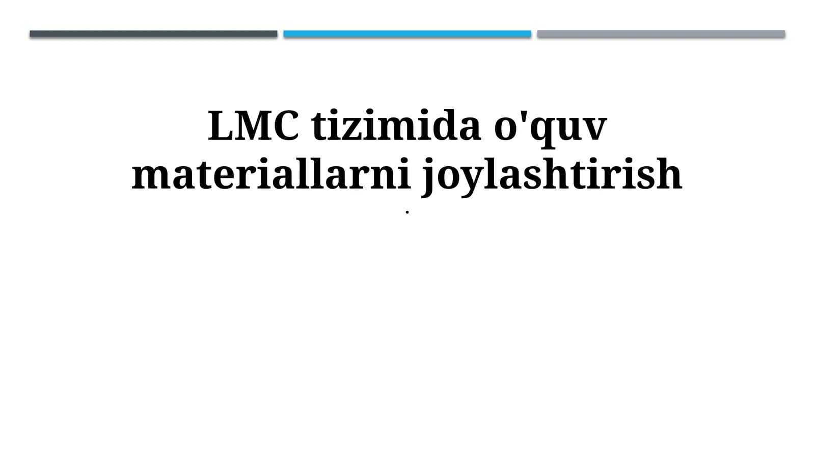 Kirish va Asosiy Tushunchalar