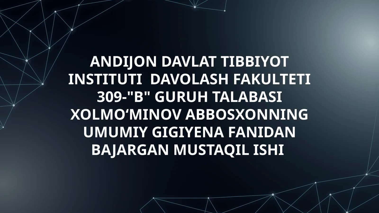 DPM larda INM lardan foydalanilganda xodimlar va bemorlarni himoyalash.