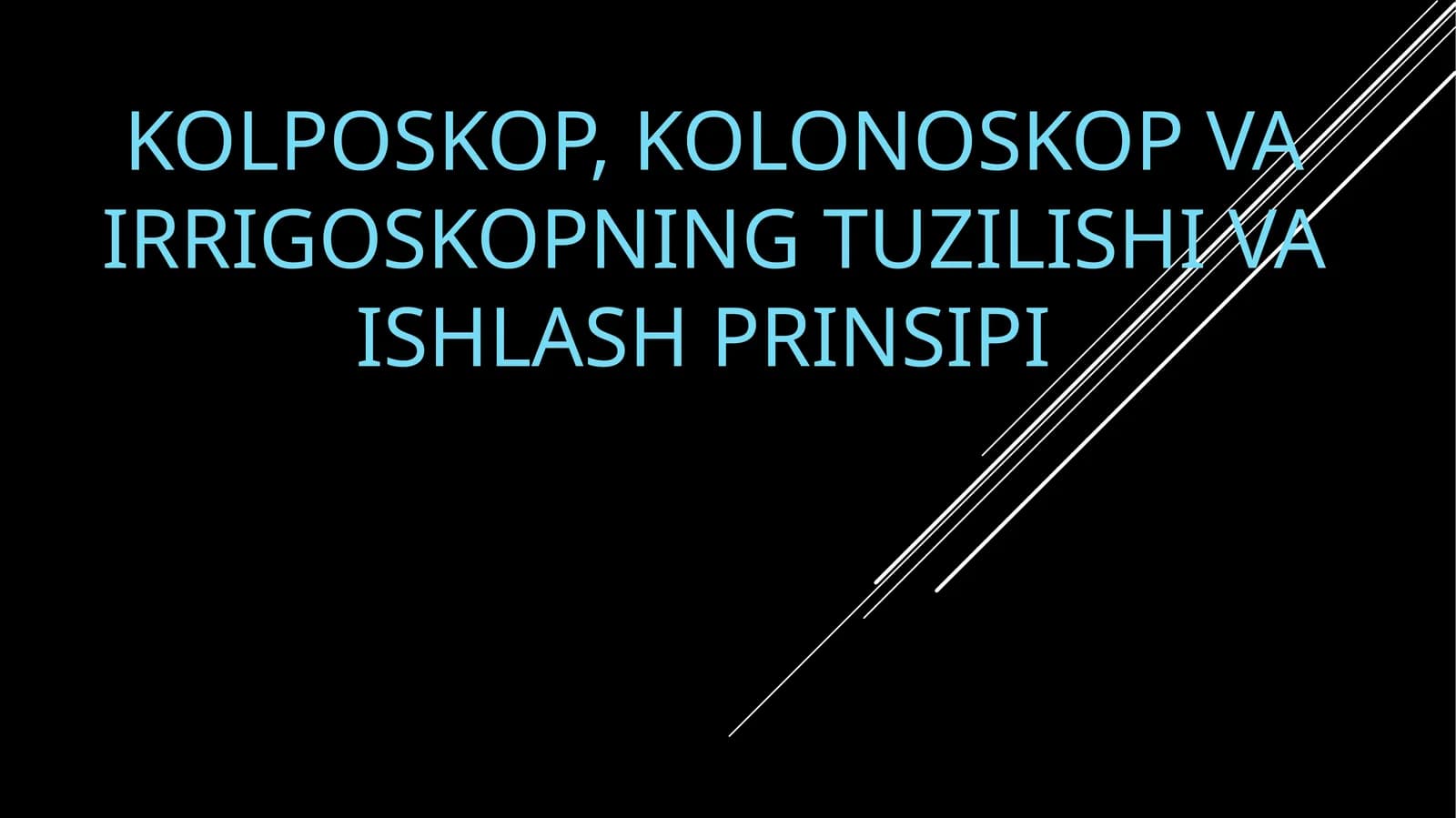 Fibrokolonoskop gastrointestinal tizimning pastki qismini tekshirishga imkon beruvchi endoskopik qurilma