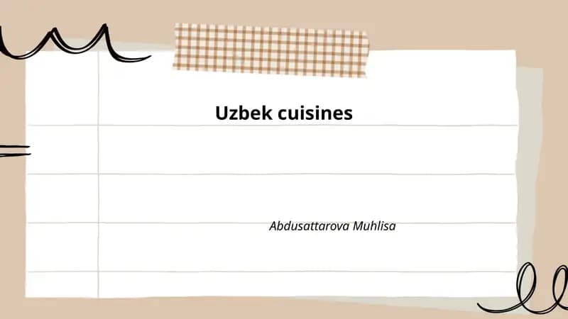 Plov (Uzbek pilaf)