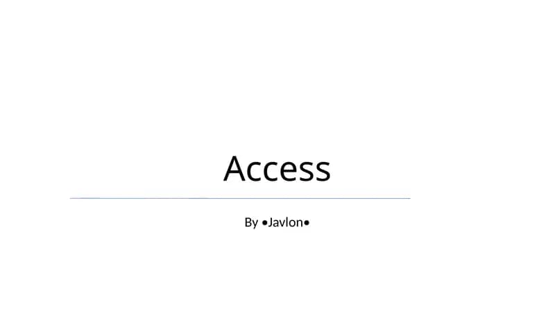 Ma'lumotlarni boshqarish