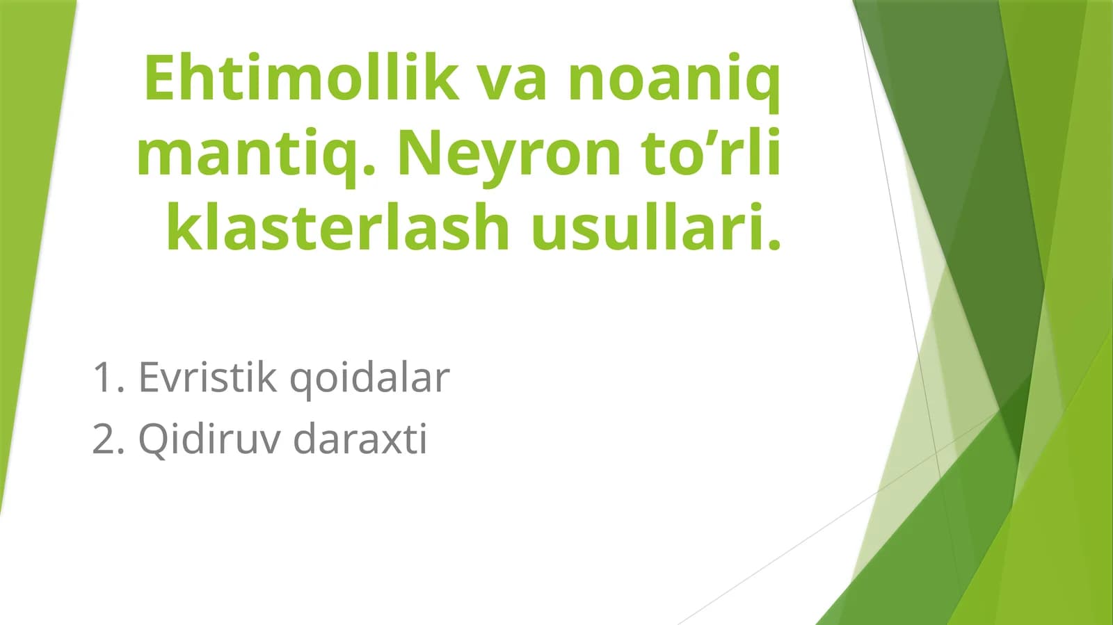 Ehtimollik va Noaniqlik