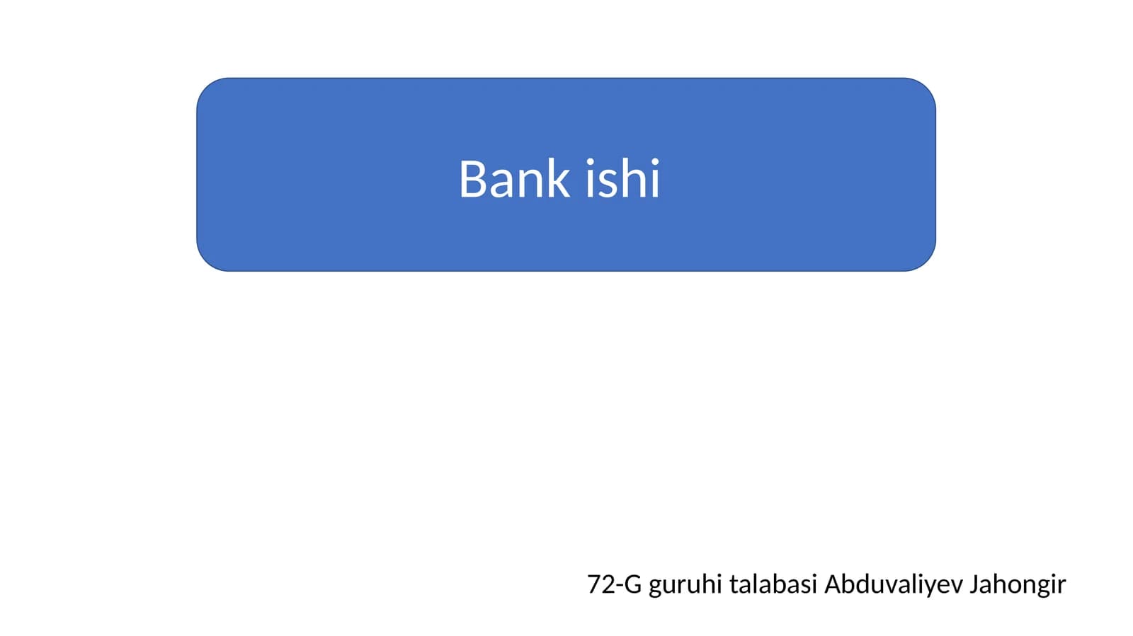 Tijorat banklarining passiv operatsiyalari