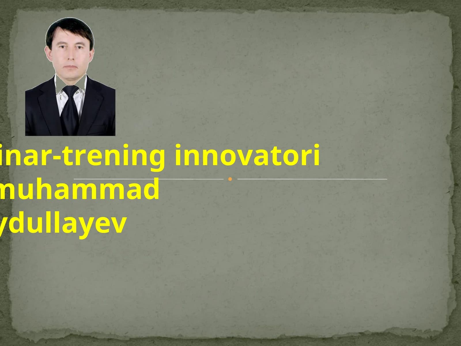 O‘quv jarayonida interfaol usullardan foydalanish