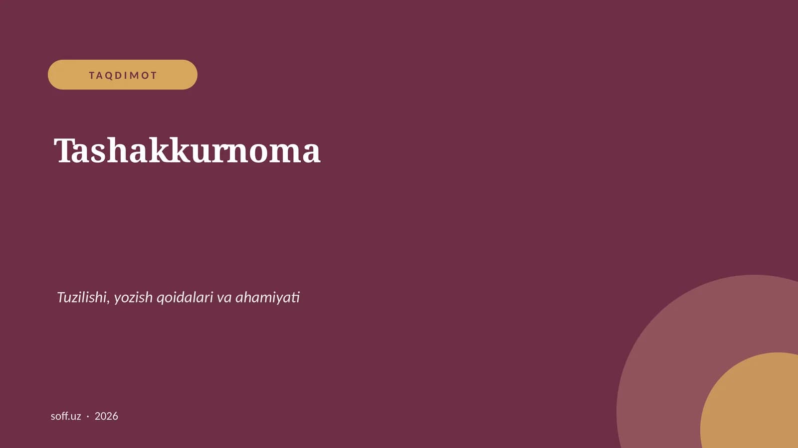 Tashakkurnoma