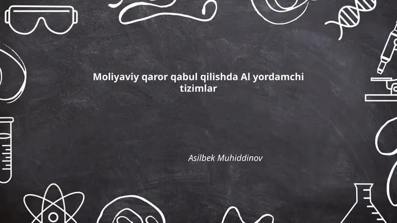 Al Yordamchi Tizimlar