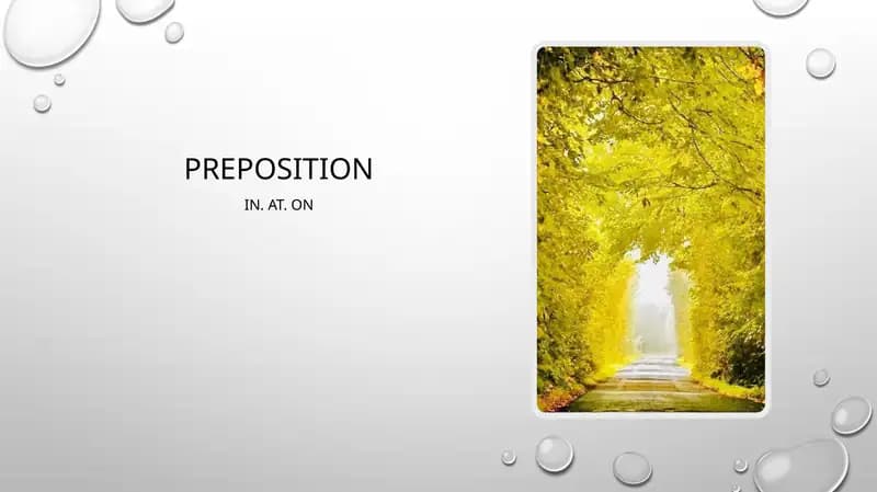 Preposition