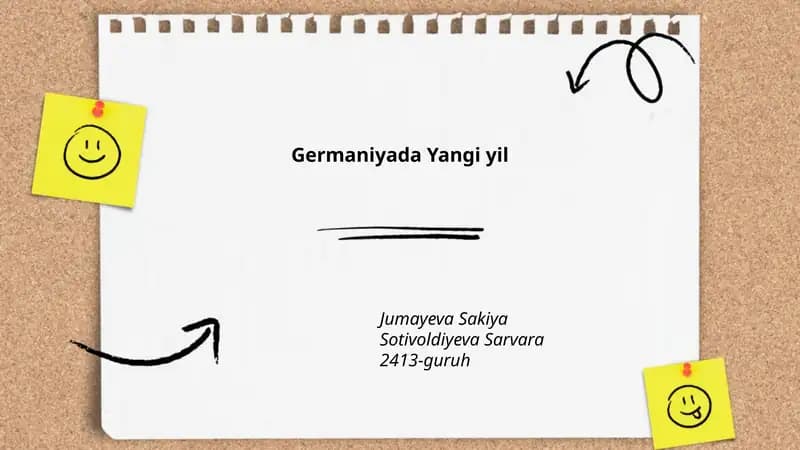 Germaniyada Yangi yil