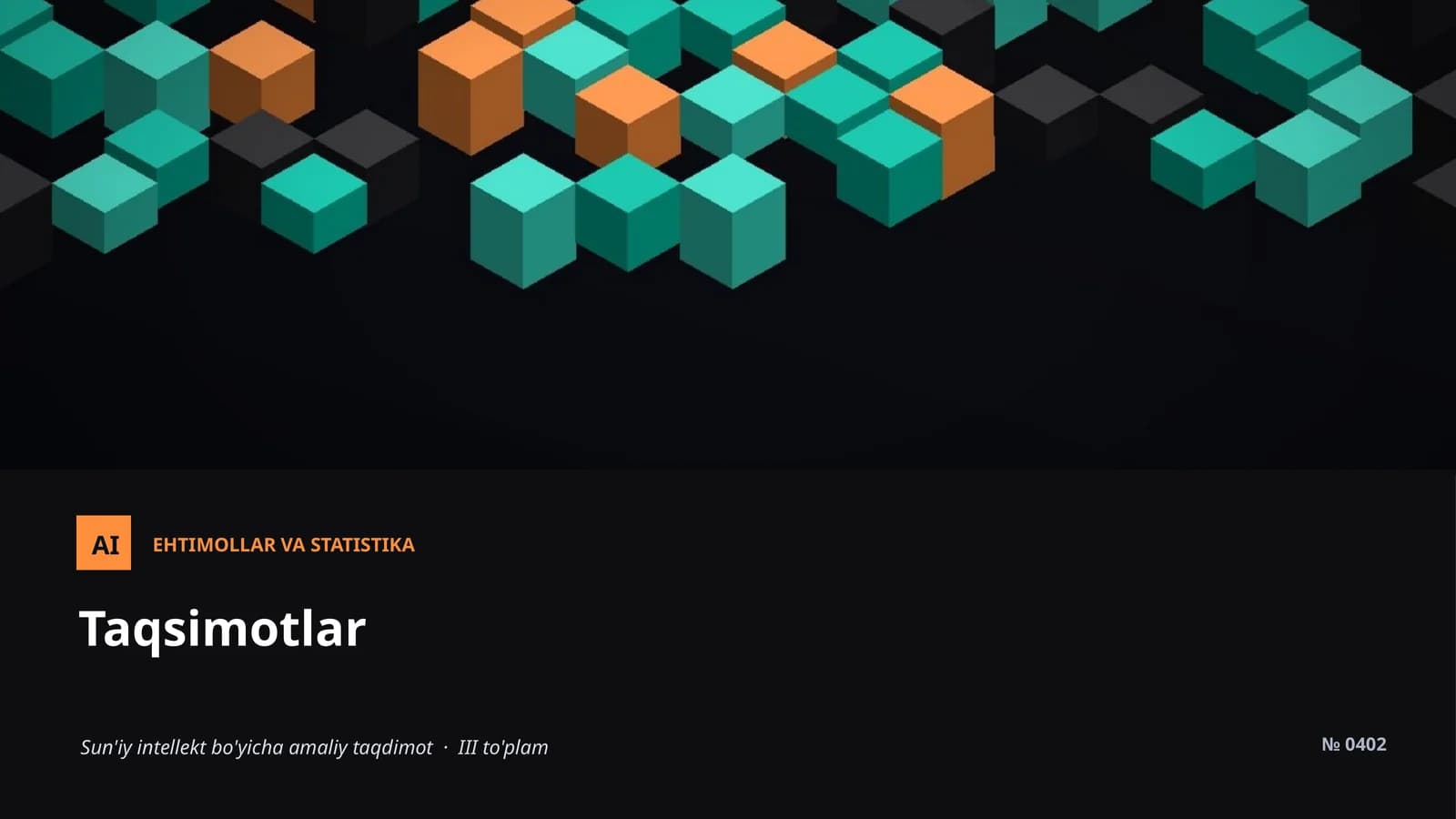 Ehtimollar va statistika
