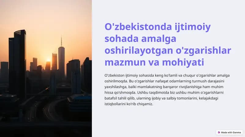 Milliy Istiqlolning Bosh Maqsadi