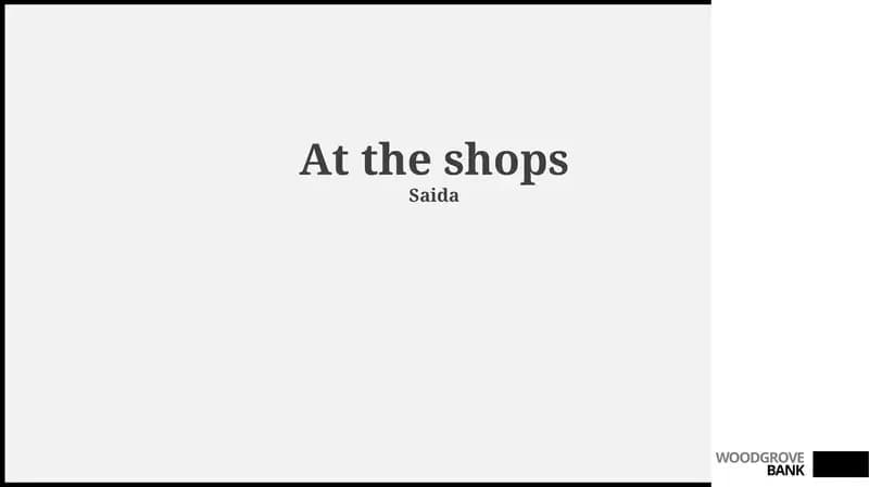Shopping Phrases