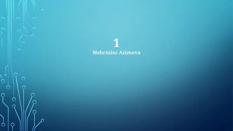 Mehriniso Azimova