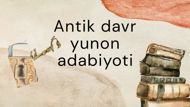 Antik davr yunon adabiyoti