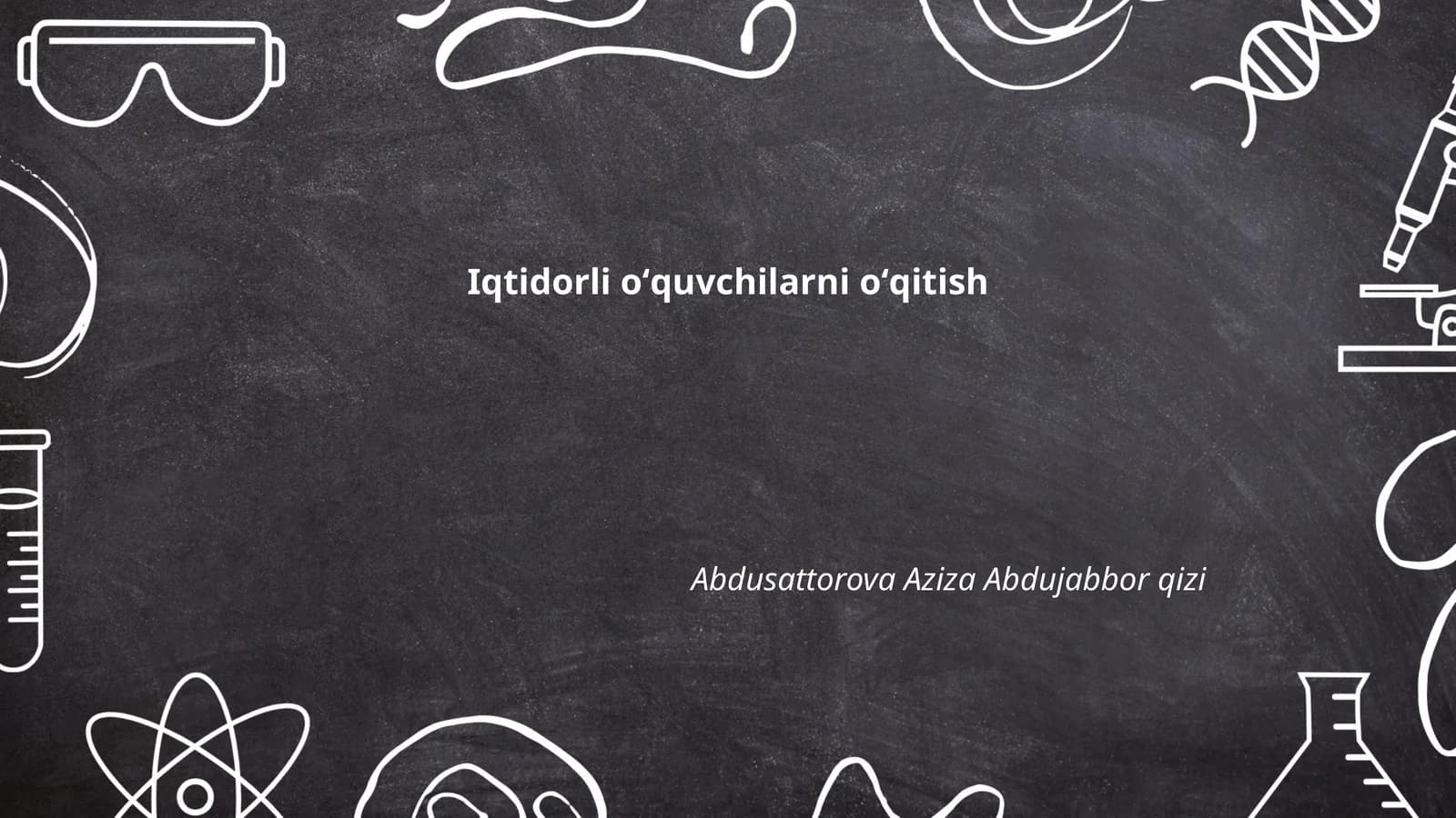 IQTIDORLI OʻQUVCHILARNI TANLASH USULLARI