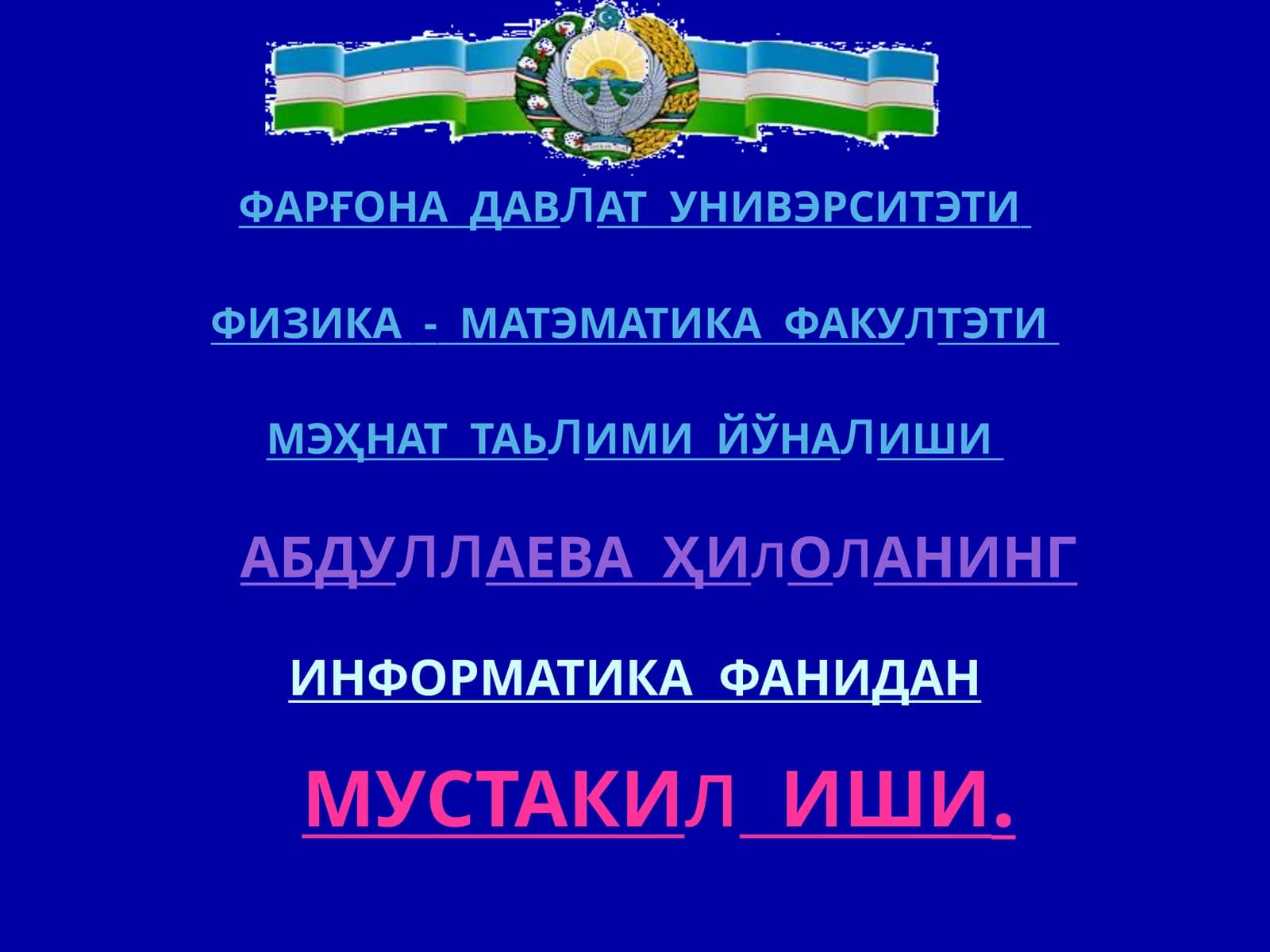 Windows операцион тизими ва уларнинг имкониятлари