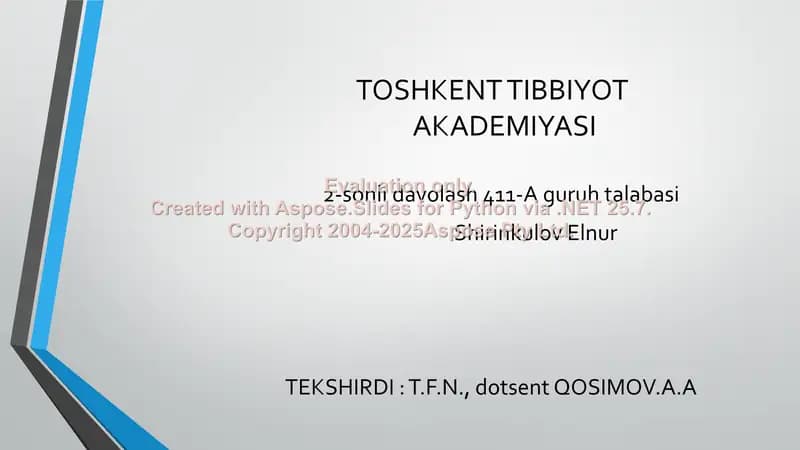 Son suyagi chiqishi
