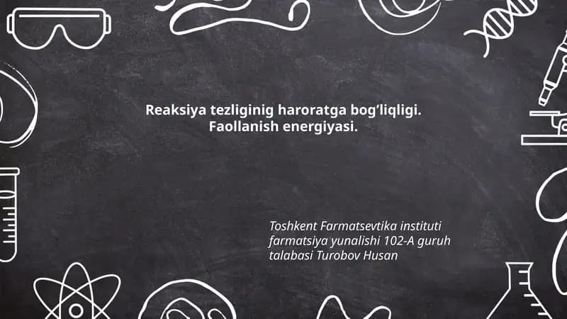 Farmatsevtika instituti farmatsiya yunalishi