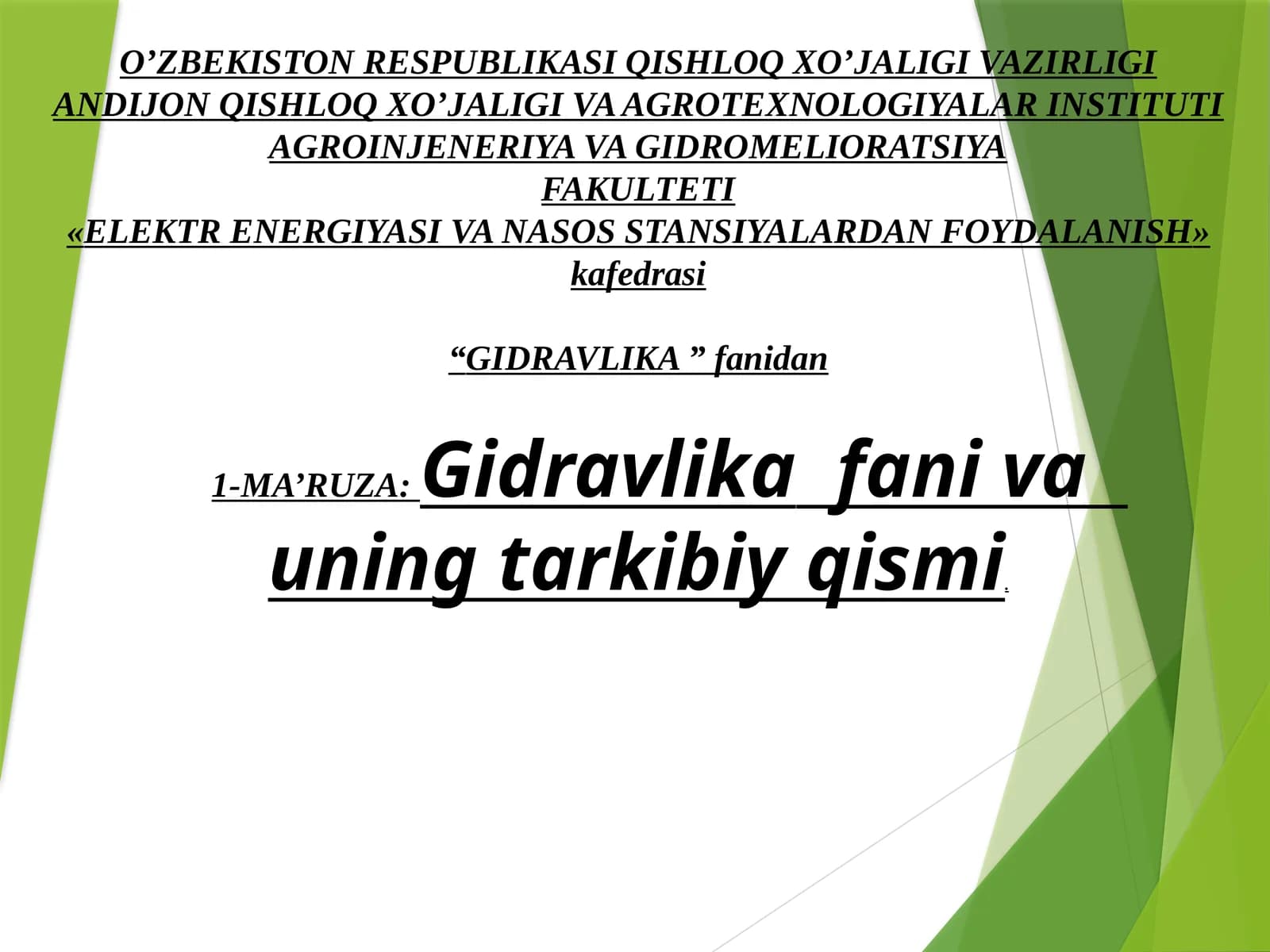 Gidravlika