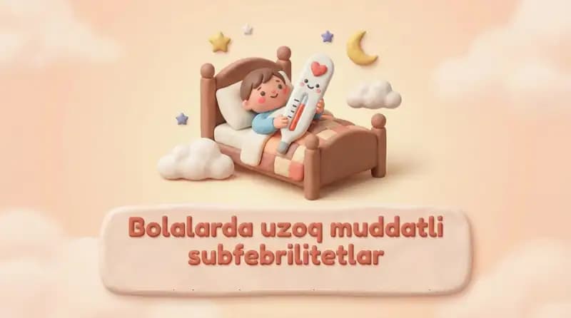 Bolalarda uzoq muddatli subfebrilitetlar