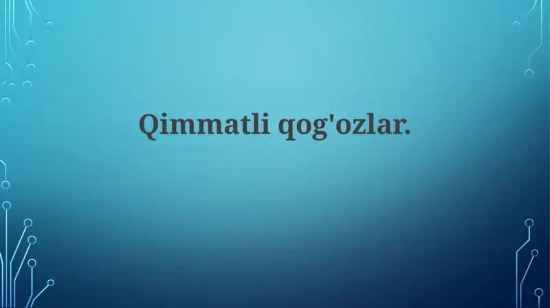 Qimmatliqog'ozlar