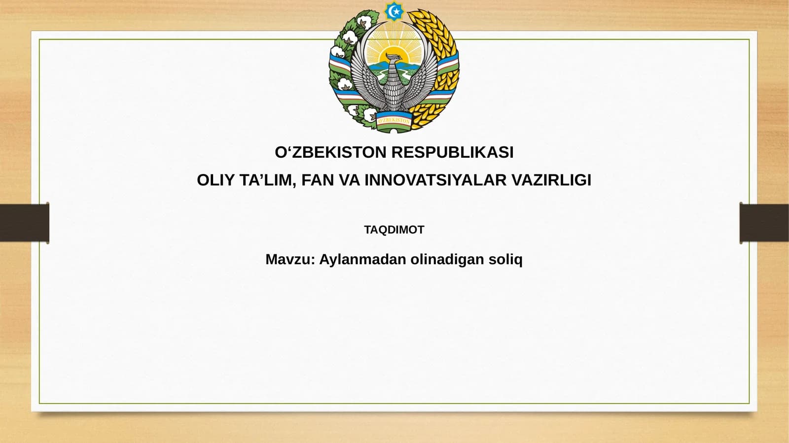 Aylanma soliq
