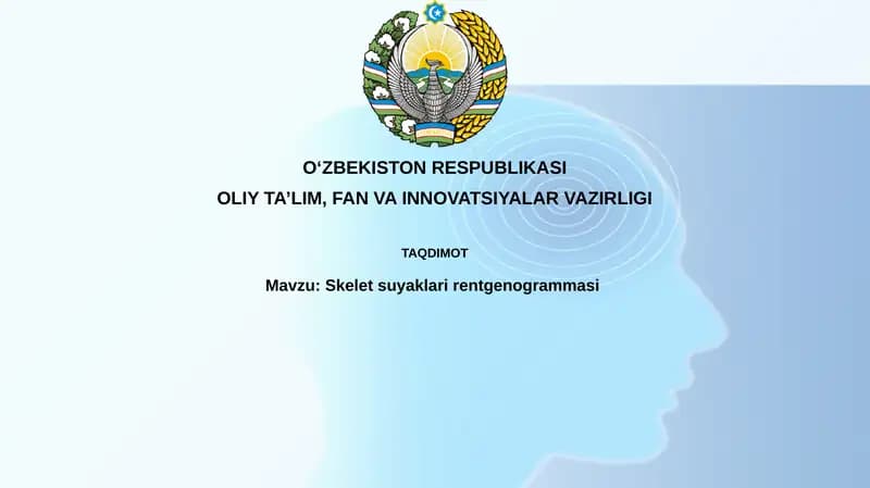 Skeletsuyaklarirentgenogrammasi