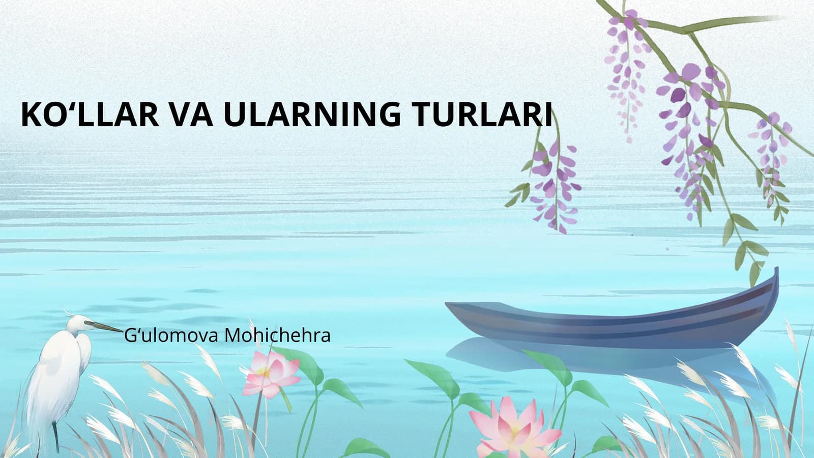 KO‘LLAR VA ULARNING TURLARI