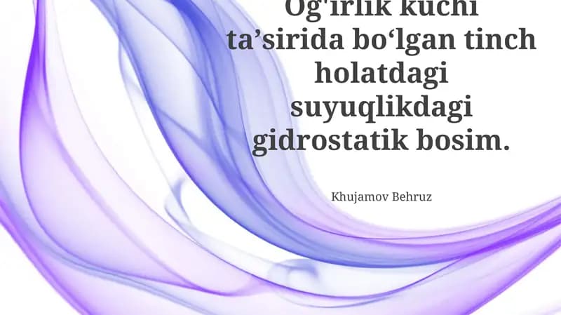 Gidrostatik paradoks