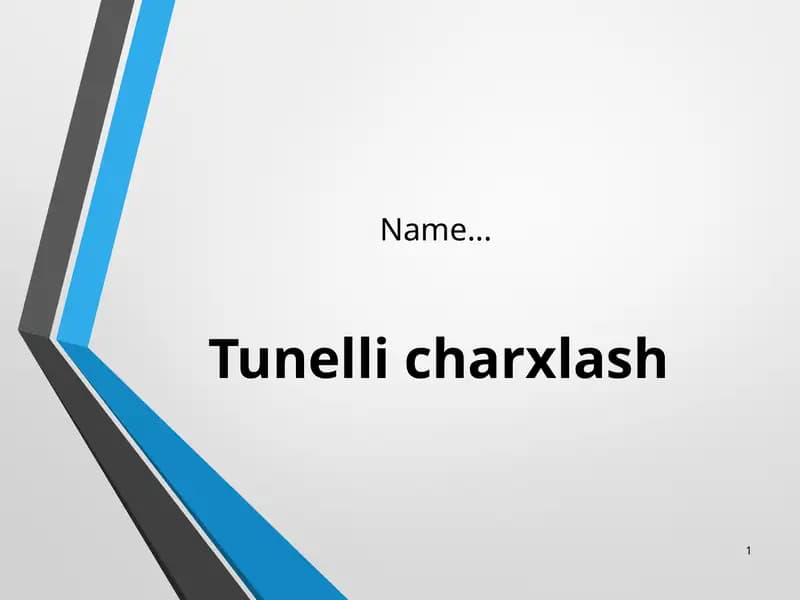 Tunnellicharxlash