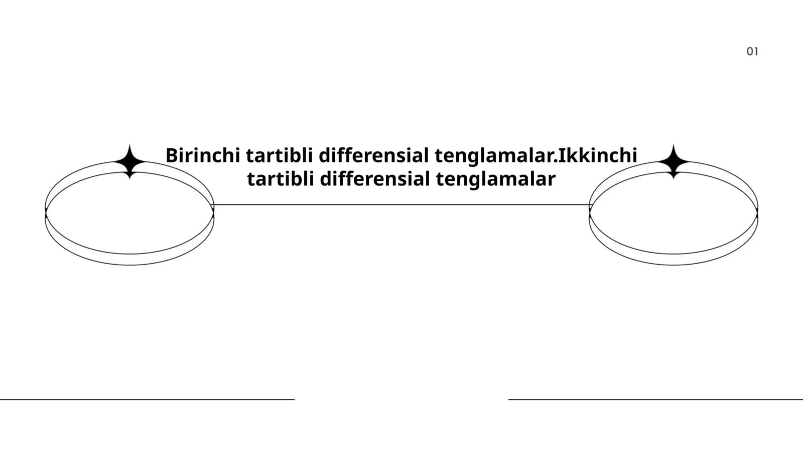 Birinchi tartibli differensial tenglamalar