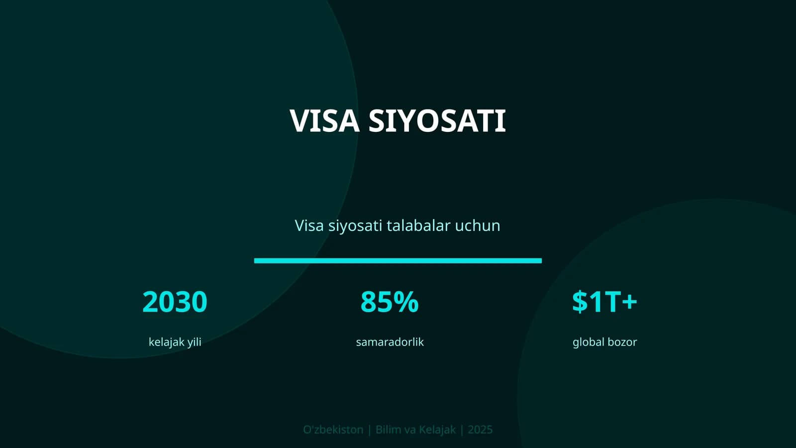 VISA SIYOSATI